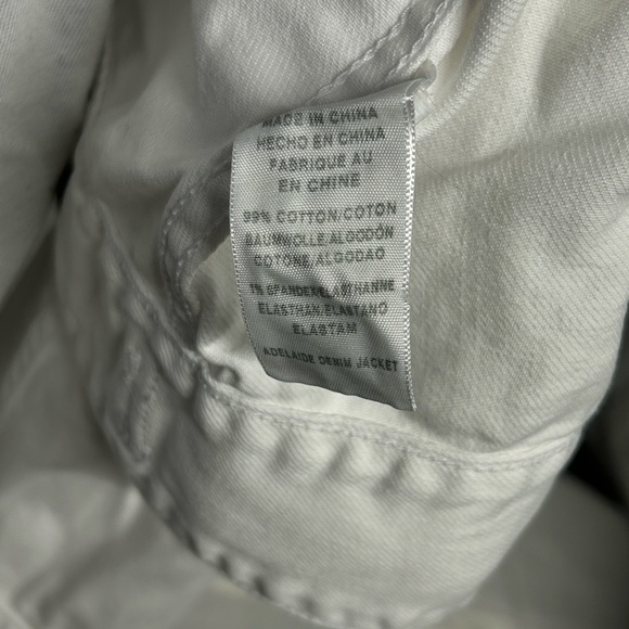 Lucky Brand White Jean Jacket - Picture 5 of 7